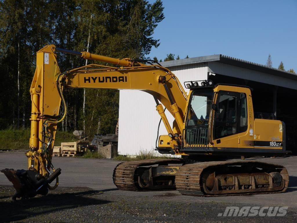 Hyundai R 180 LC-7 履带挖掘机