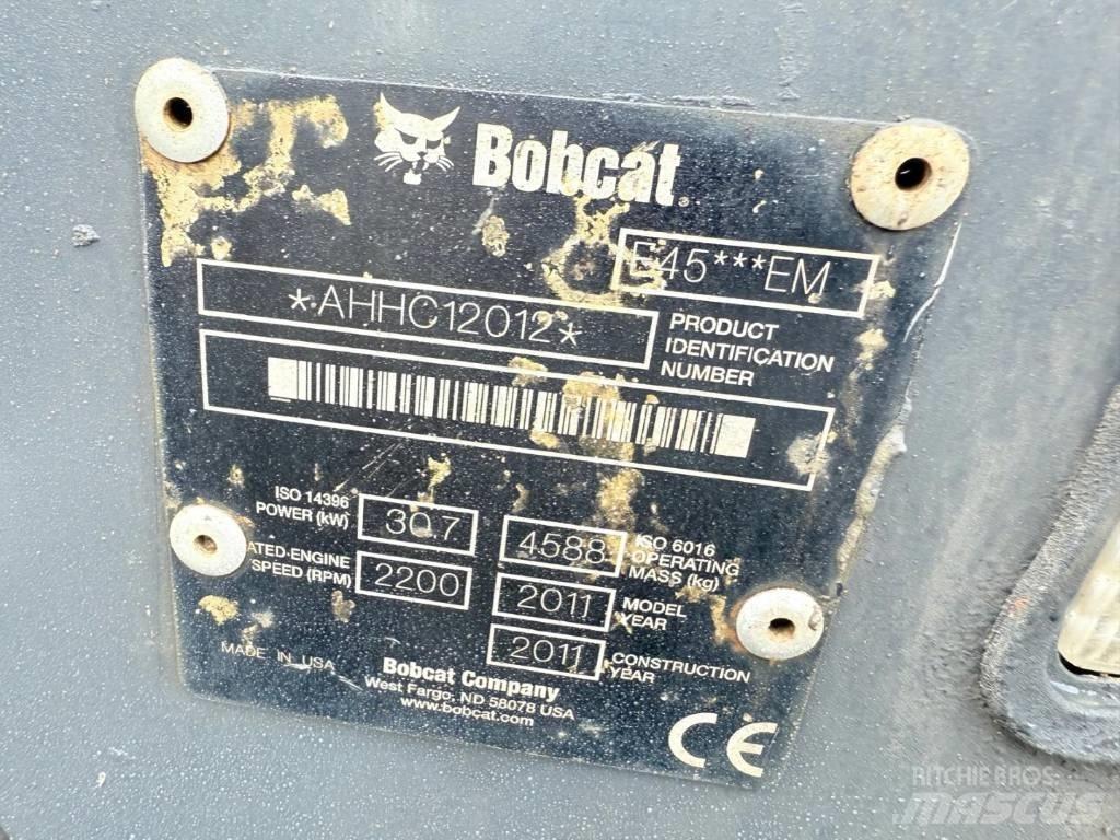 Bobcat E 45 EM 小型挖掘机