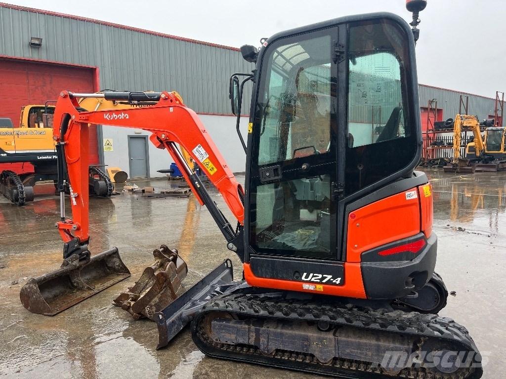 Kubota U 27-4 小型挖掘机