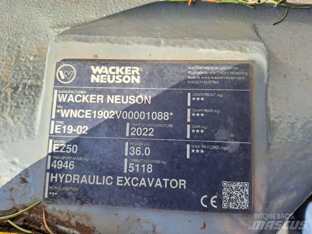 Wacker Neuson EZ50 履带挖掘机