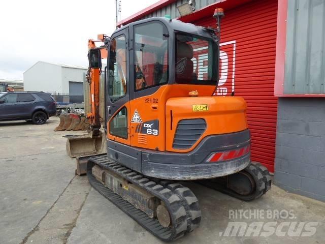 Doosan DX 63-3 小型挖掘机