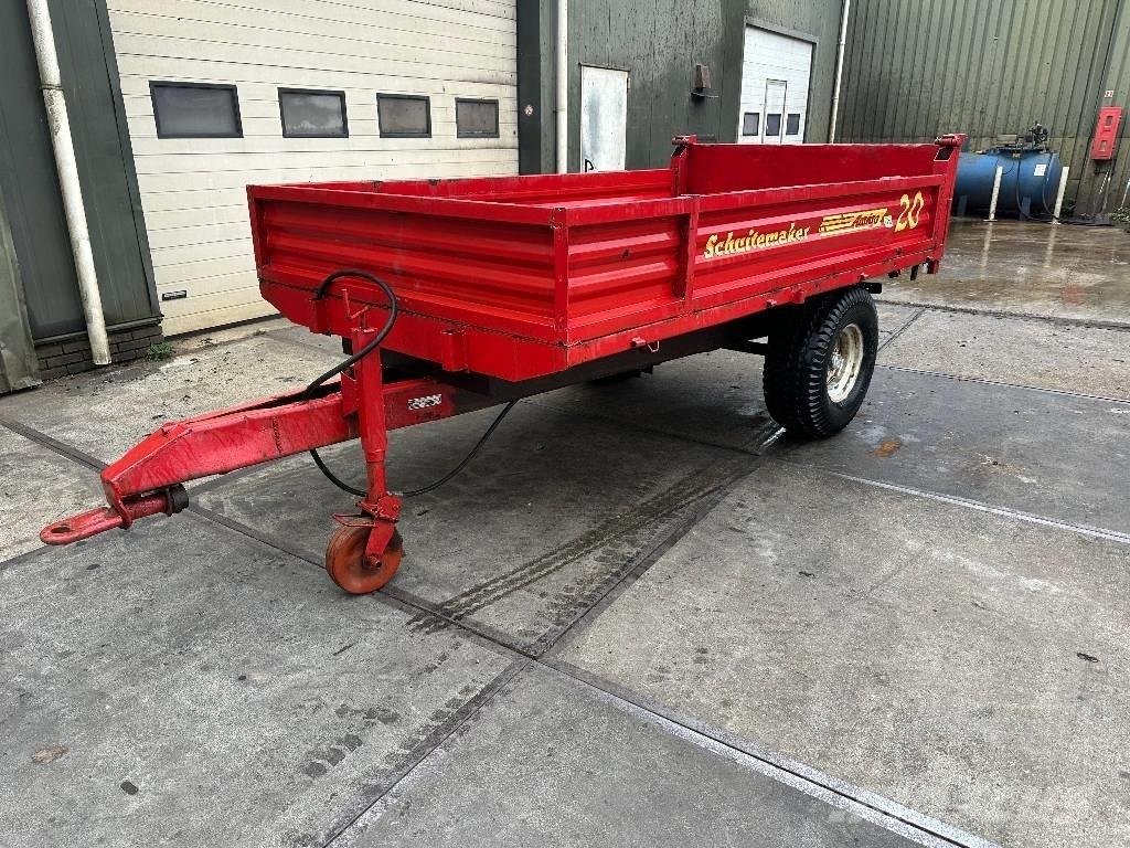  Kiepwagen 4t 自卸拖车