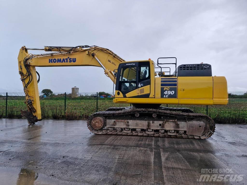 Komatsu PC 490 - 10 履带挖掘机