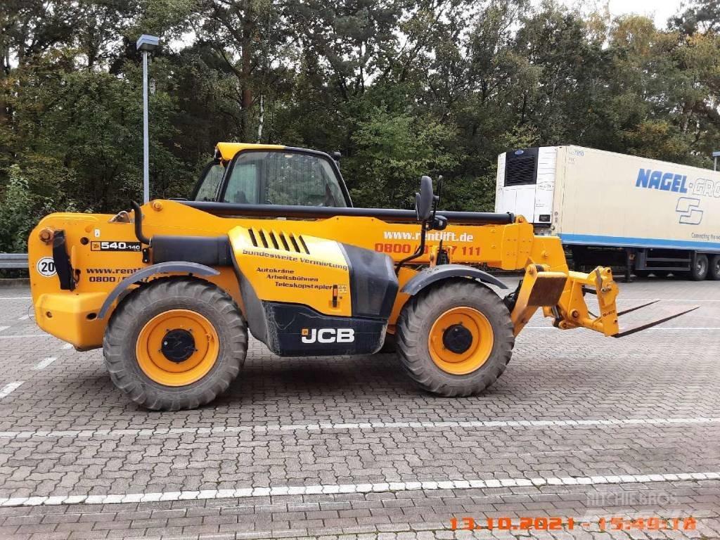 JCB 540-140 伸缩臂叉装车|叉装车