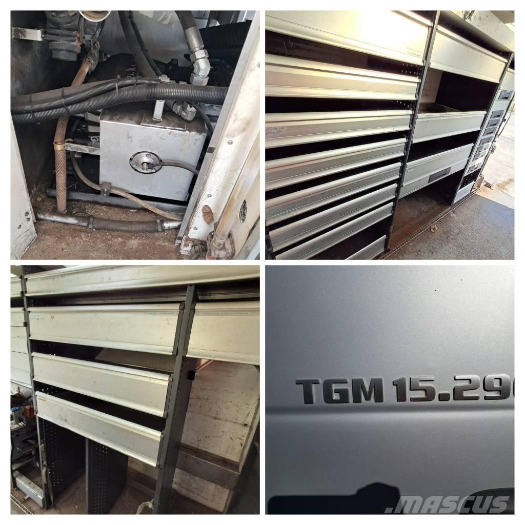 MAN TGM 15.290 厢式货车