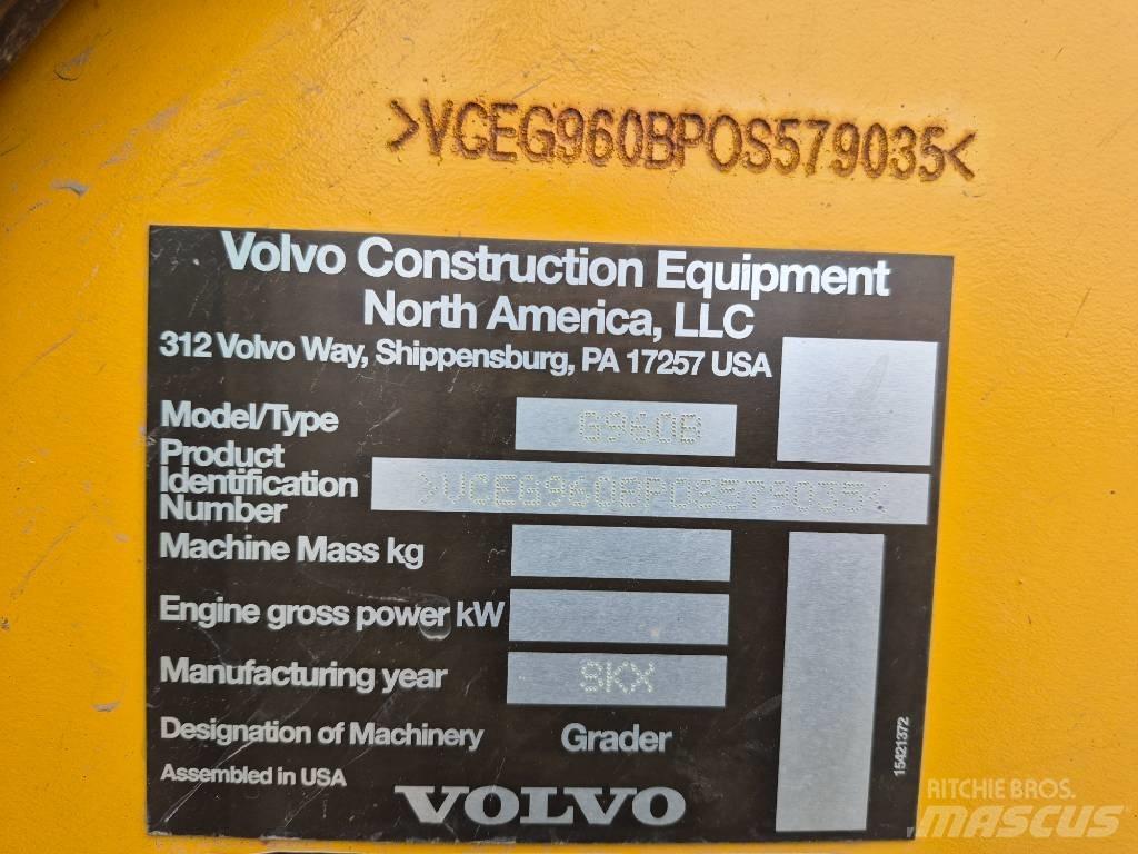 Volvo G 960B 平地机/推土机
