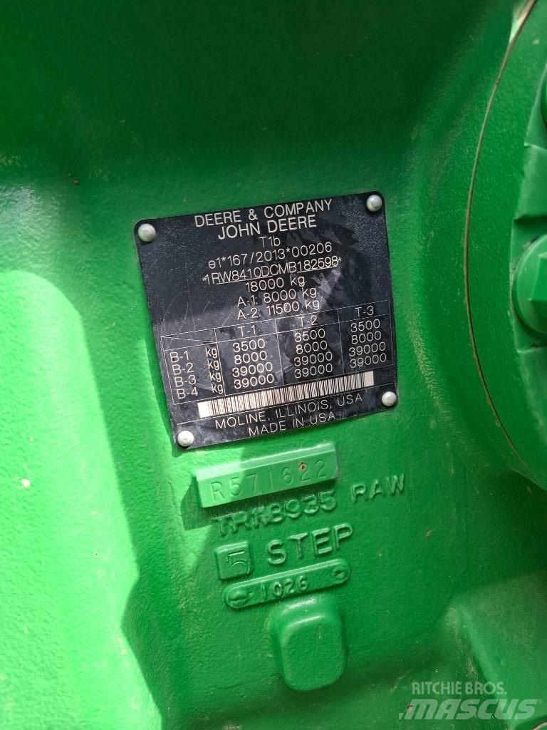 John Deere 8R410 拖拉机/农用车