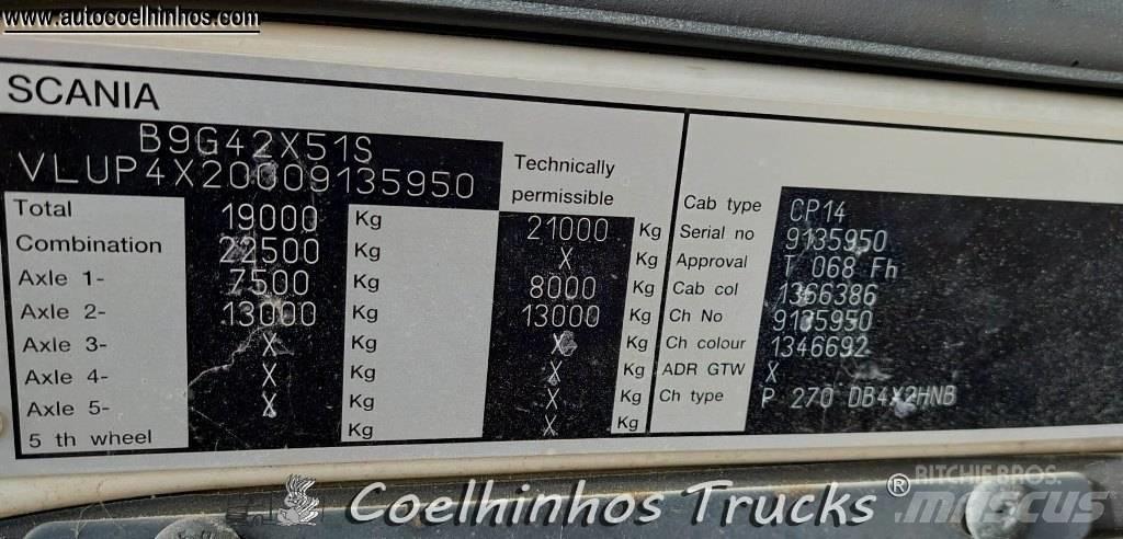 Scania P270 平板车