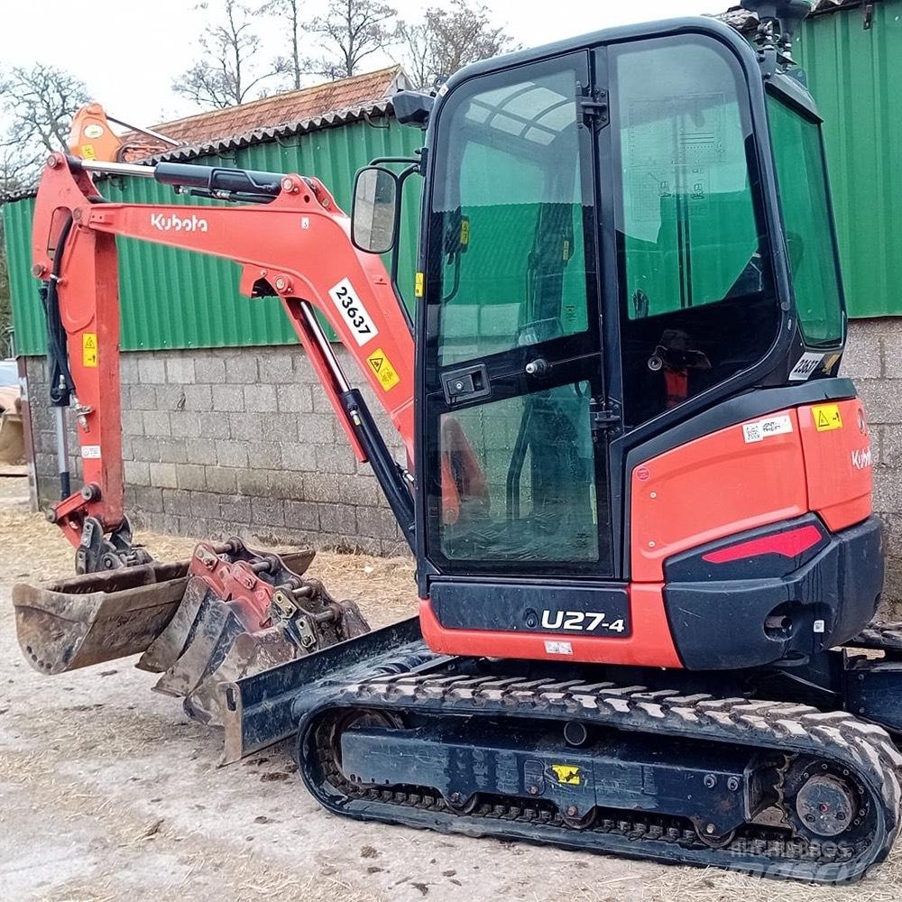 Kubota U 27-4 小型挖掘机