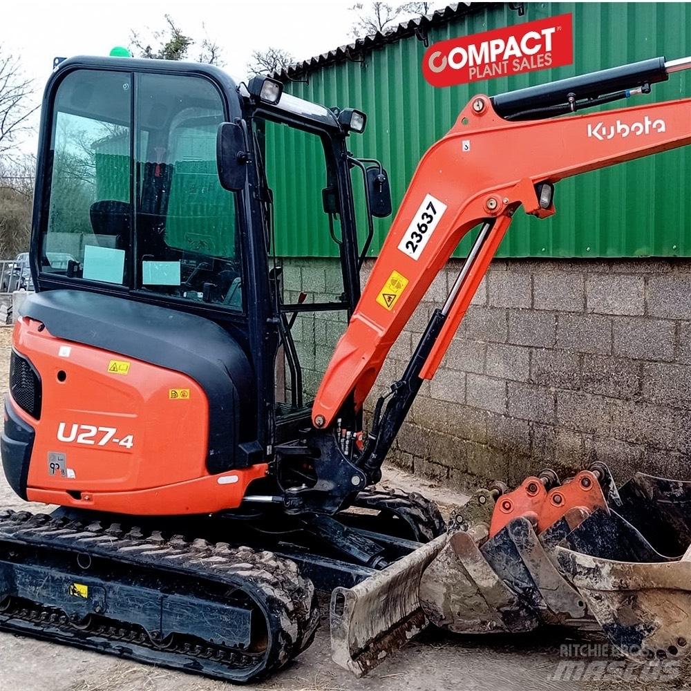 Kubota U 27-4 小型挖掘机