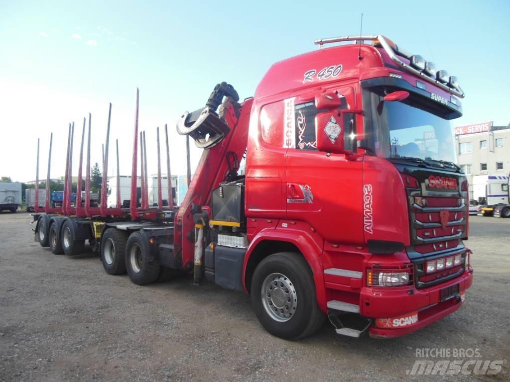 Scania R 450 木材运输车