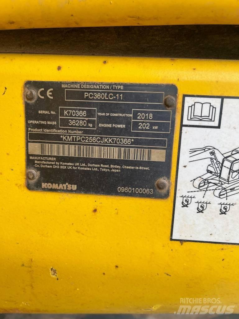Komatsu PC360LC-11 履带挖掘机