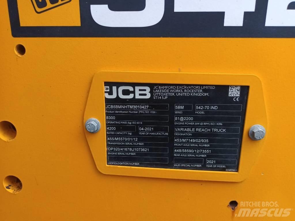 JCB 542-70 IND 伸缩轮式装载机