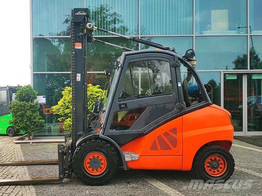 Linde H50T-01 天然气叉车