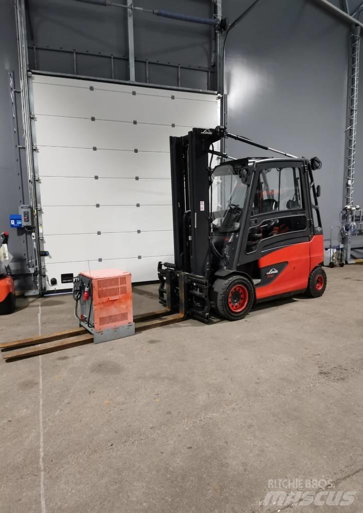 Linde E50HL-01 电动叉车
