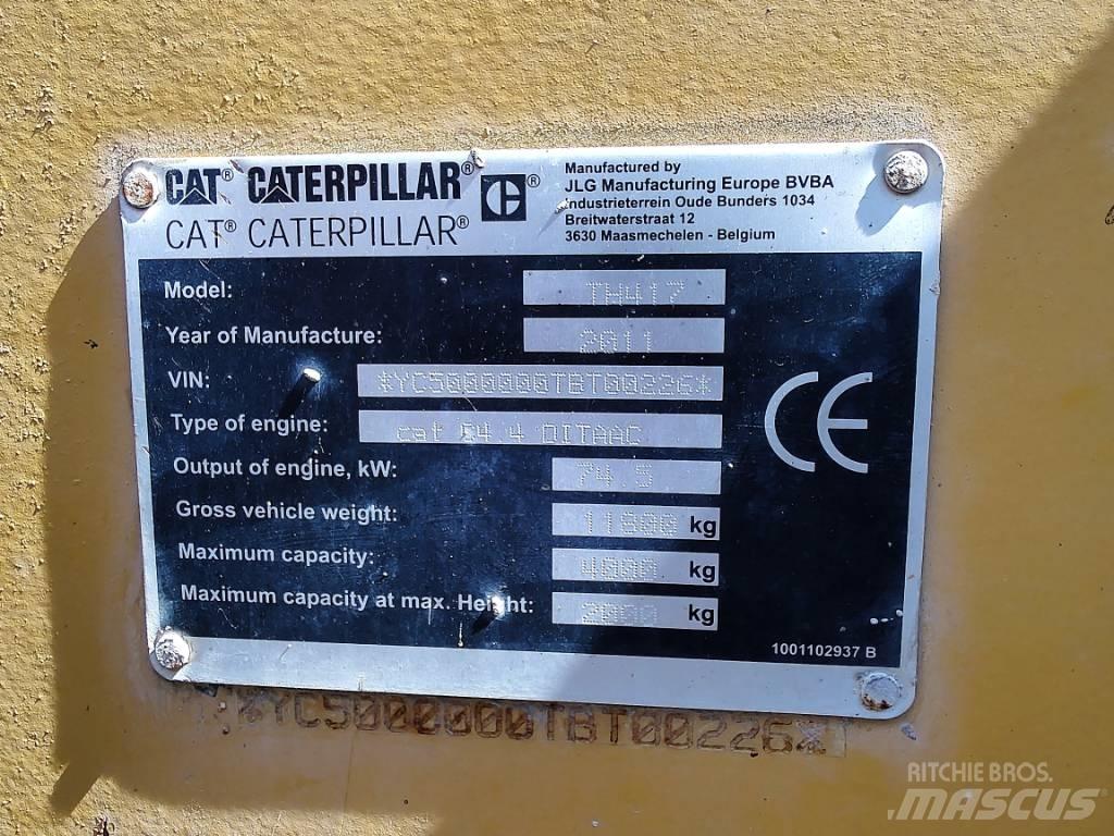 CAT TH 417 伸缩臂叉装车|叉装车