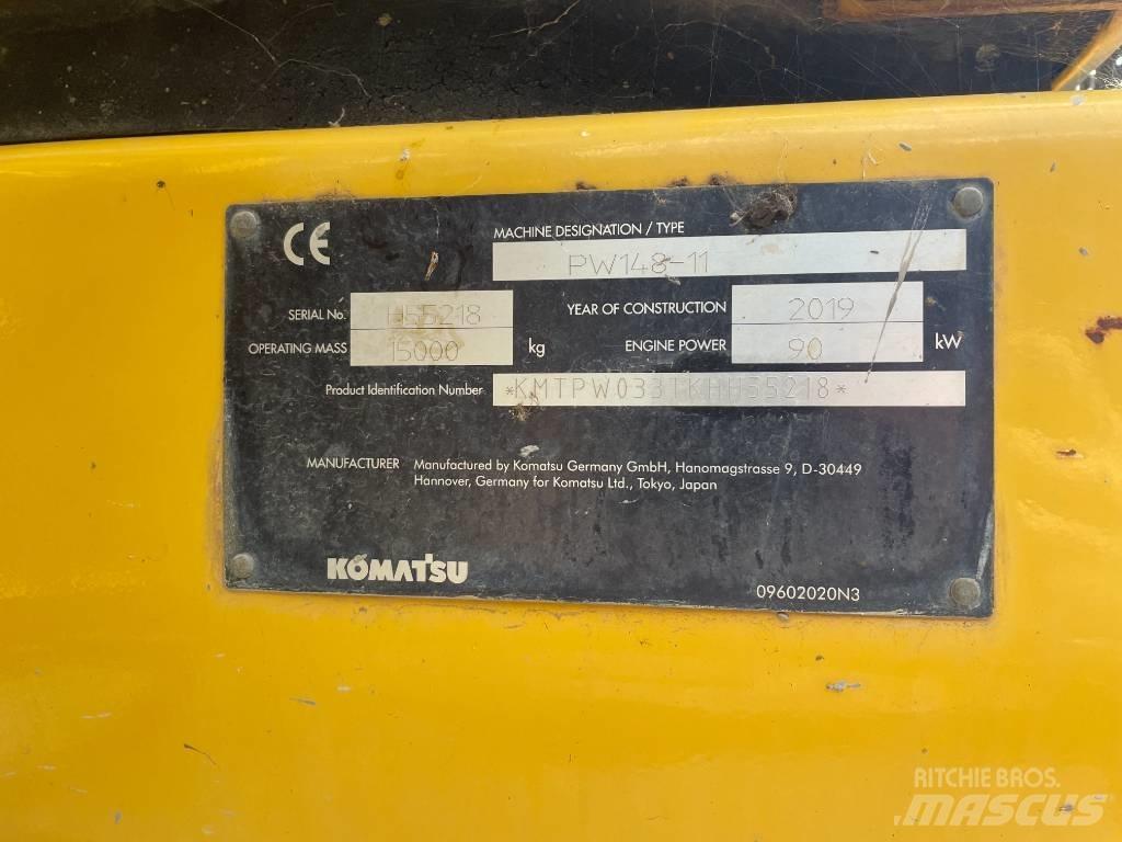 Komatsu PW 148-11 轮式挖掘机