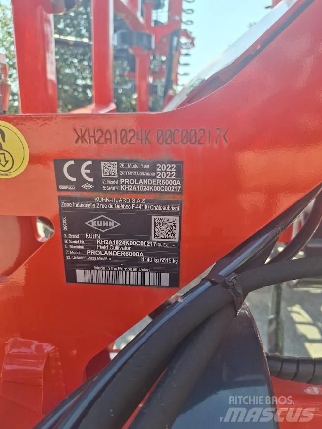 Kuhn Prolander 6000 手扶中耕机
