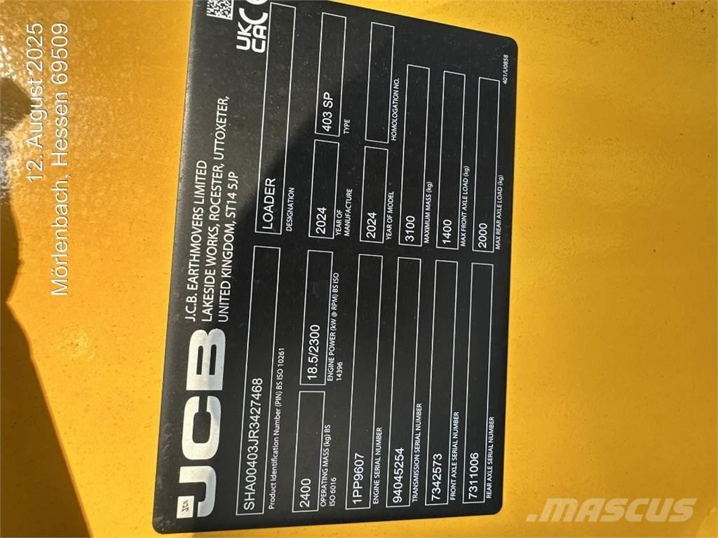 JCB 403 轮式装载机
