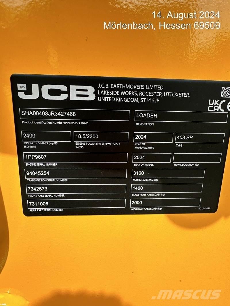 JCB 403 轮式装载机