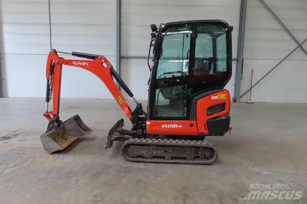 Kubota KX 018-4 小型挖掘机