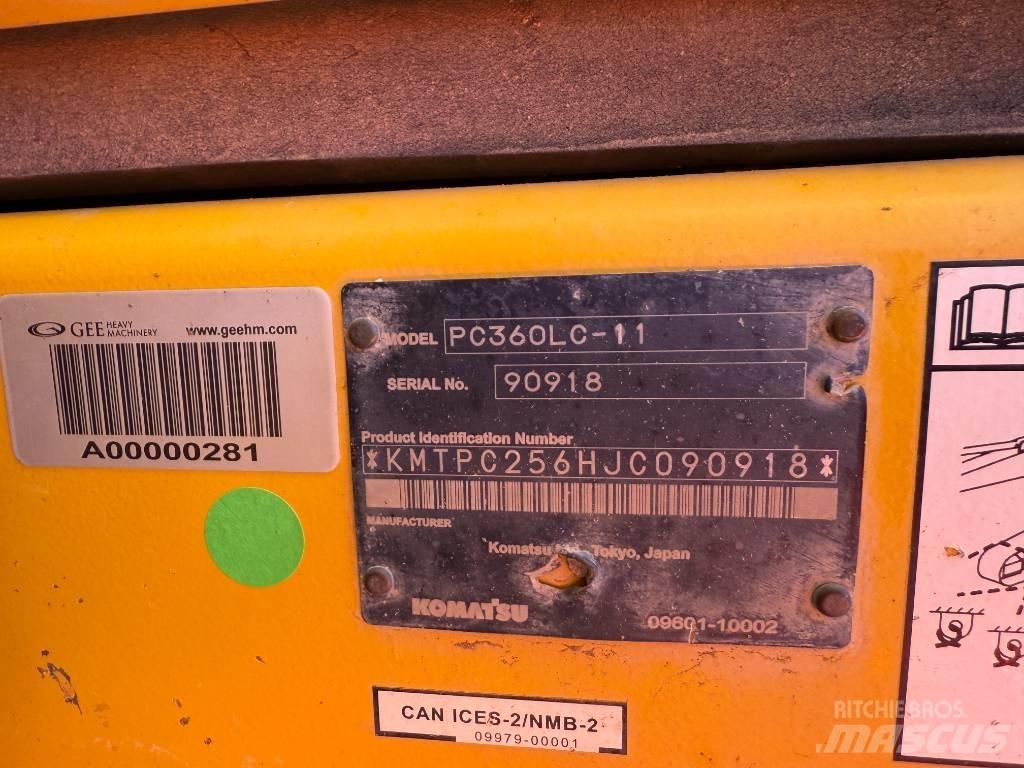 Komatsu PC360LC-11 履带挖掘机