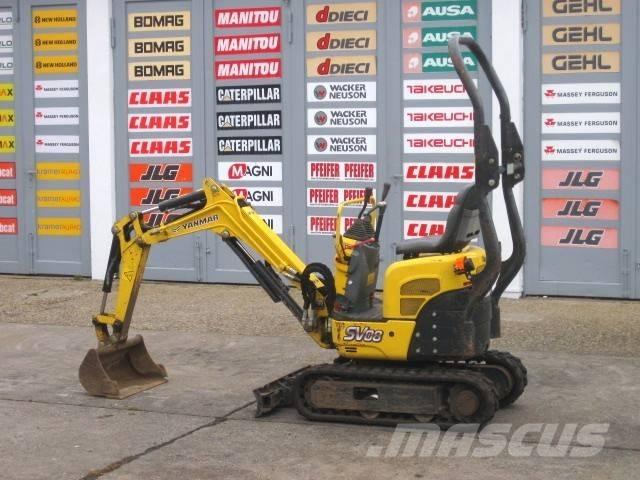 Yanmar SV 08-1A **684h** 滑移装载机