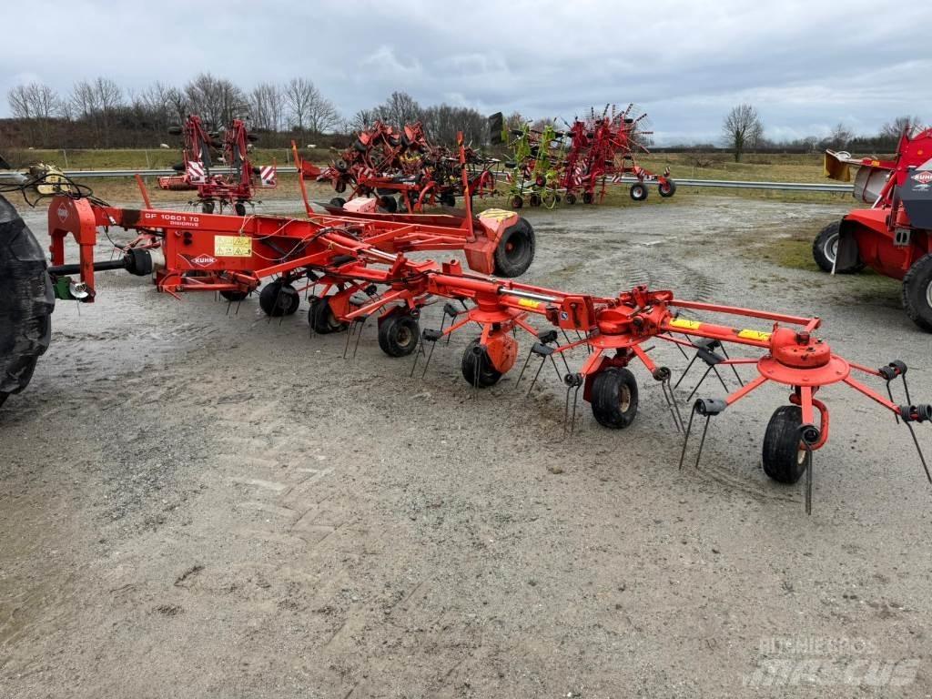 Kuhn Gf 10601 TO 犁耙和摊草机