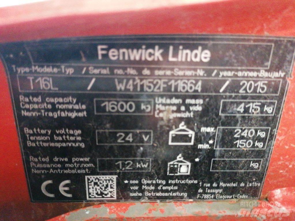 Linde T16L 手动码垛机
