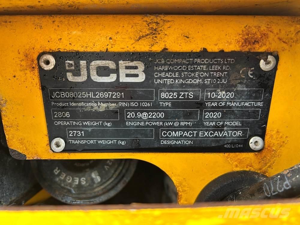 JCB 8025 小型挖掘机