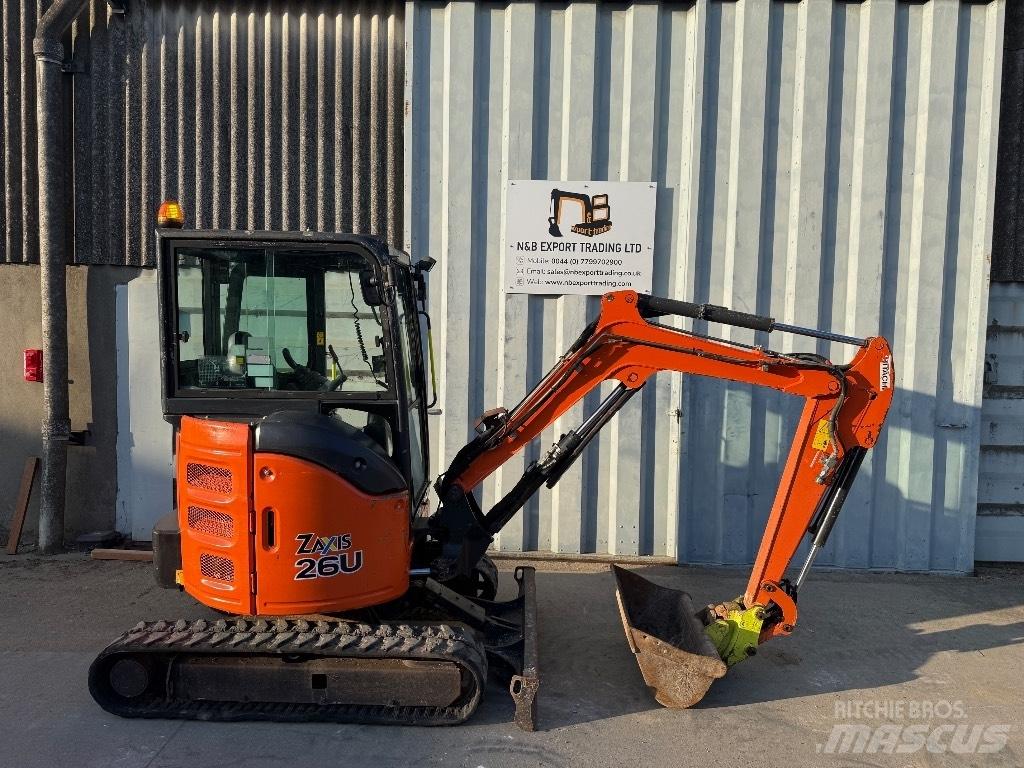 Hitachi ZX 26 小型挖掘机