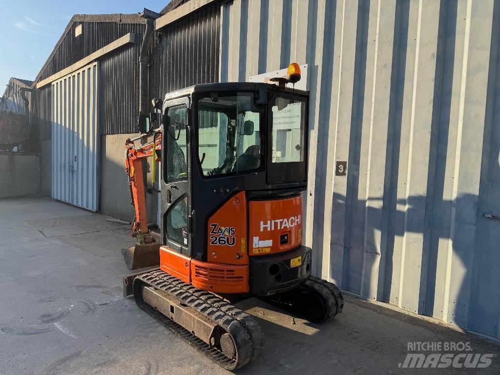 Hitachi ZX 26 小型挖掘机