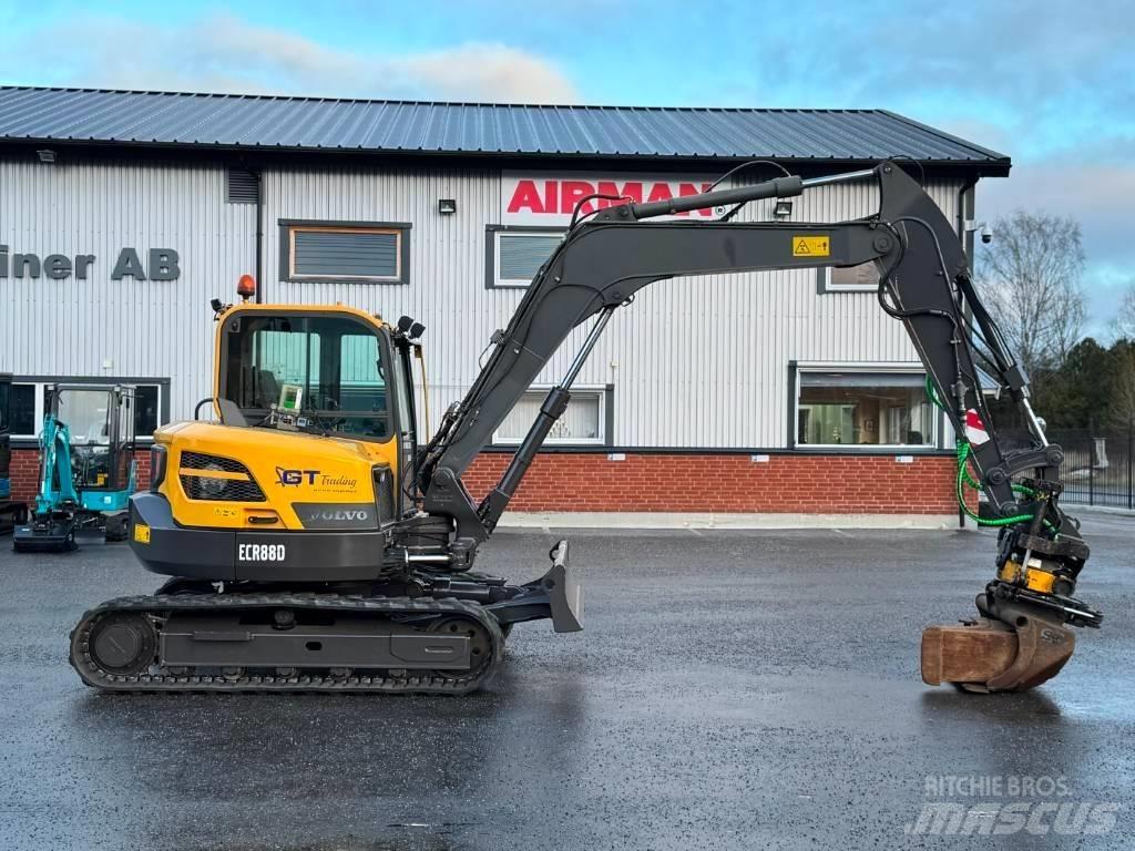 Volvo ECR 88 D 中型挖掘机