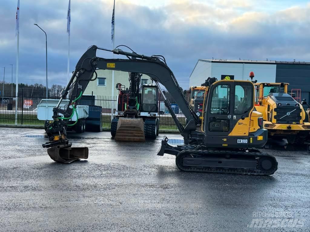 Volvo ECR 88 D 中型挖掘机