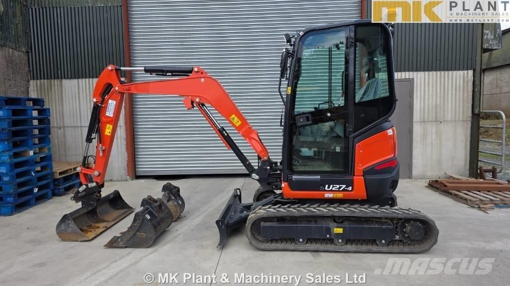 Kubota U 27-4 小型挖掘机