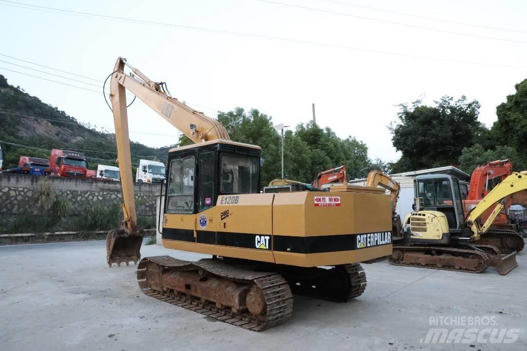 CAT E120B Long boom 履带挖掘机