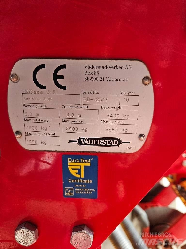 Väderstad Rapid300C 多功能条播机