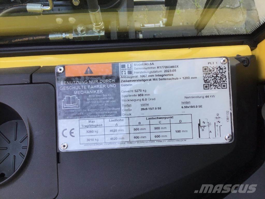 Hyster H 3.5 A 柴油叉车