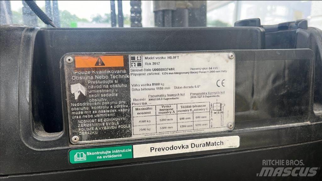 Hyster H 5.0 FT 天然气叉车