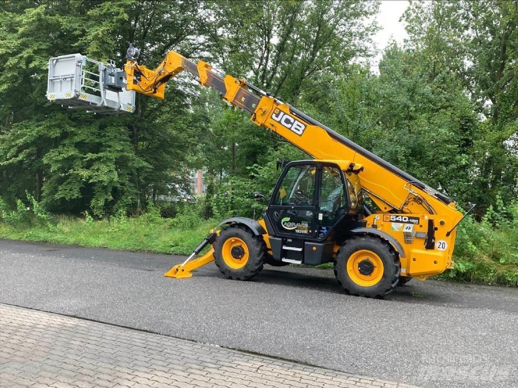 JCB 540-180 HiViz 伸缩臂叉装车|叉装车