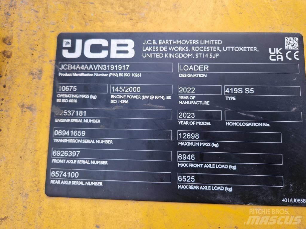 JCB 419S 农业机械-其他