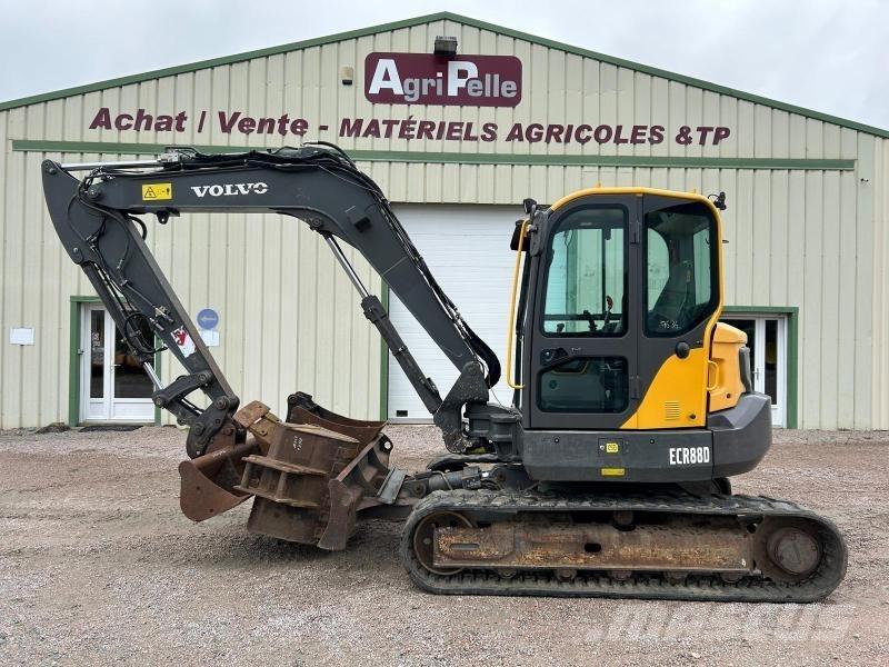 Volvo ECR88D 小型挖掘机