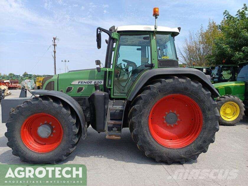 Fendt 820 VARIO 拖拉机/农用车