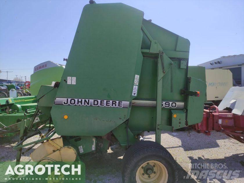 John Deere 590 圆捆打捆机