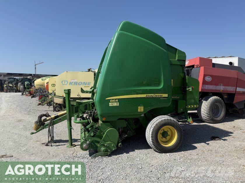 John Deere 864 圆捆打捆机