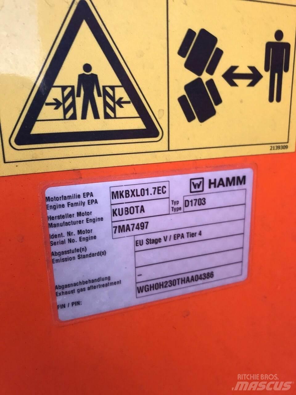 Hamm HD12VV 双轮压路机