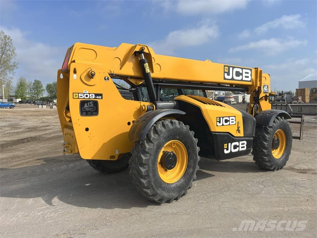 JCB 509-42 伸缩臂叉装车|叉装车