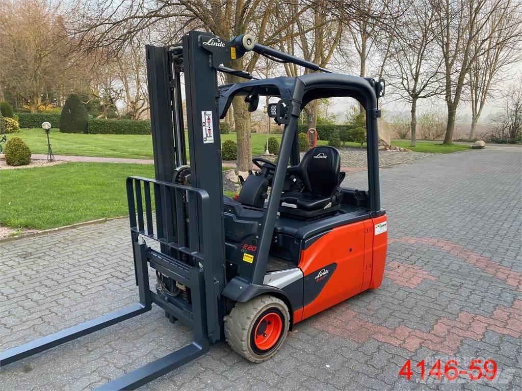 Linde E 20 L 02 电动叉车