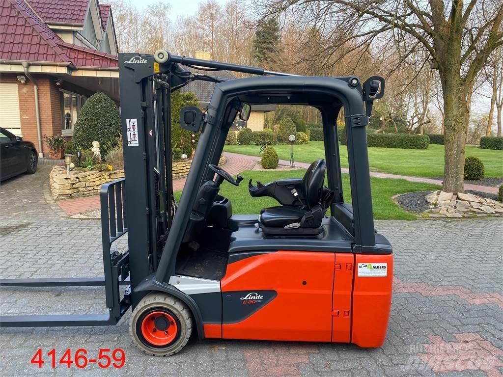 Linde E 20 L 02 电动叉车