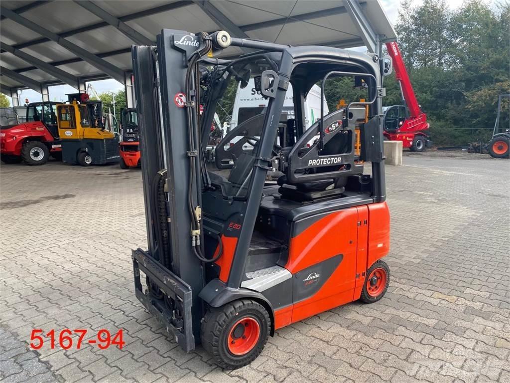 Linde E 20 PH 02 电动叉车